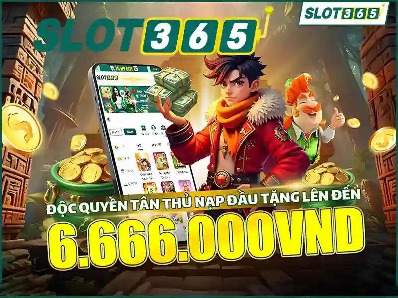 'Các trò chơi slot nổi bật trên Slot365'